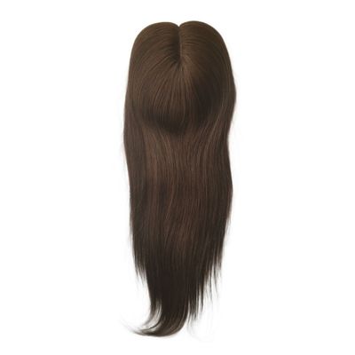 Toppers per capelli umani vergini in pizzo mono per capelli femminili in perdita di peso nel tipo di capelli europeo