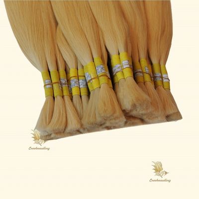 Personalizzazione 100g di capelli rustici di colore chiaro