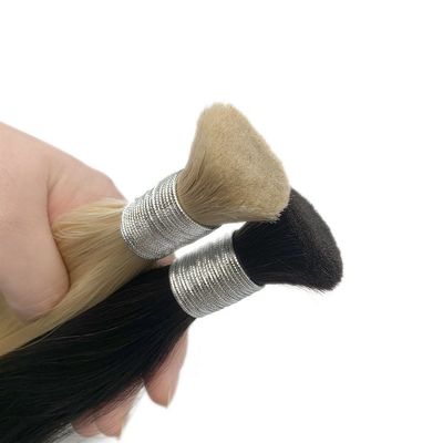 Personalizzazione 100g di capelli rustici di colore chiaro