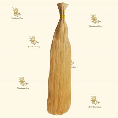 Capelli russi in blocco non trasformati, capelli vergini 100% capelli umani, estensioni di capelli naturali in blocco