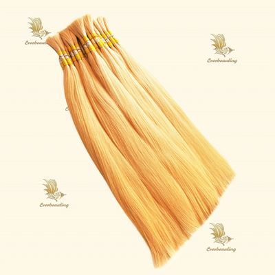 Capelli russi in blocco non trasformati, capelli vergini 100% capelli umani, estensioni di capelli naturali in blocco