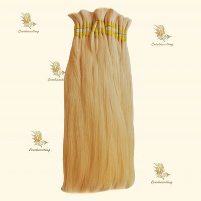 Capelli russi in blocco non trasformati, capelli vergini 100% capelli umani, estensioni di capelli naturali in blocco