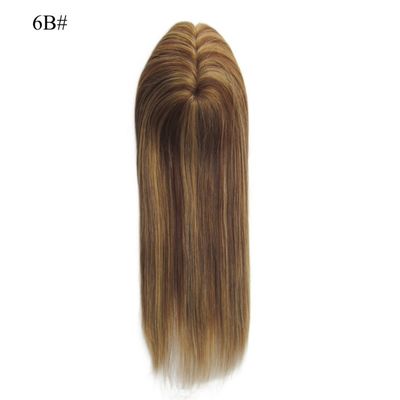 Capelli umani Topper a mano legato Mono Top Piece per la base completa Lace Perugia