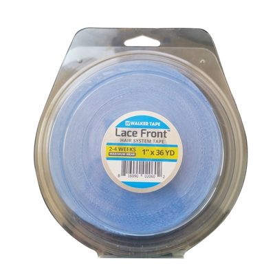Costo di spedizione Nastro adesivo per estensione capelli blu bianco giallo Perrucca adesivo rollo HT-230830