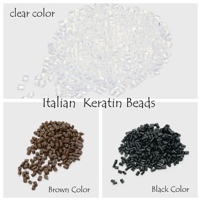 Ritorno di 30 giorni attrezzi per capelli a cheratina per micro anelli nano anelli e perline di cheratina italiane