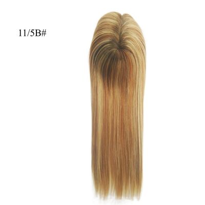 Sistema di capelli Mono Toupee per donne naturale rettilineo cinese cuticule Remy capelli Topper