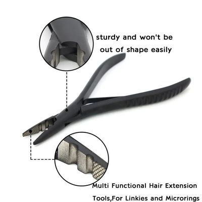 Ricerca personalizzata Strumento di separazione dei capelli Acciaio inossidabile I-Tips Micro perline più vicino