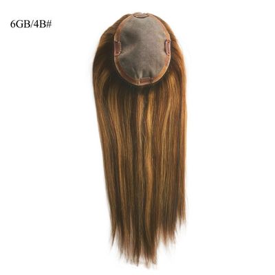 Mono Base Topper ebraico kosher per donne 5.5X6 Prime Prime Cuticle Aligned Hair Piece