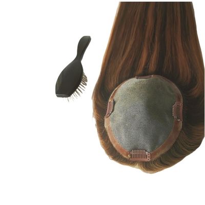 Mono Base Topper ebraico kosher per donne 5.5X6 Prime Prime Cuticle Aligned Hair Piece