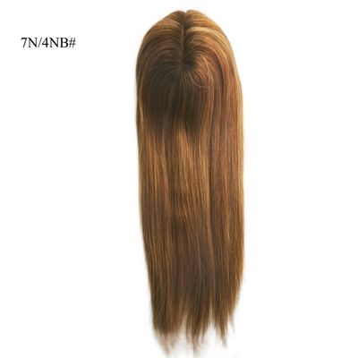 Remy Hair Mono Topper per capelli umani per donne con capelli sottili 0,300 kg Peso lordo del pacchetto