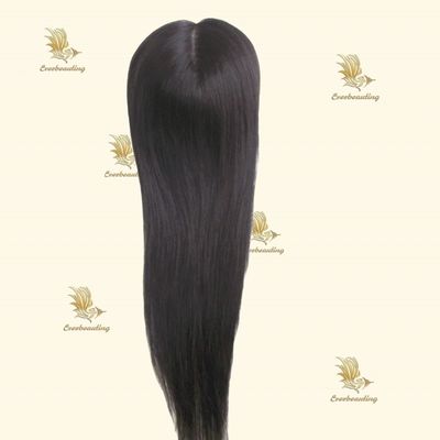 Tecnologia artigianale Piccole dimensioni parti laterali capelli umani colore naturale parrucca di toupee per donne