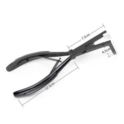 Tape-in estensioni di capelli pinze di trama estensioni di nastro di tenuta pinze di chiusura personalizzabili