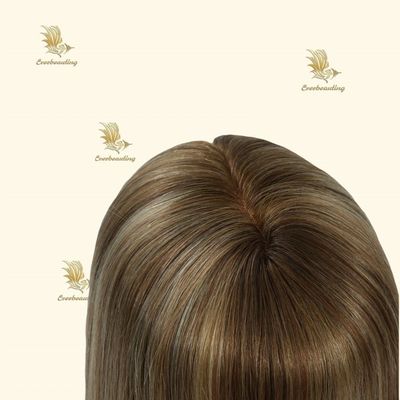Cappotto per capelli umani in seta a colori diversi lunghezza 15 cm